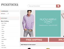 Tablet Screenshot of pickstocks.co.uk